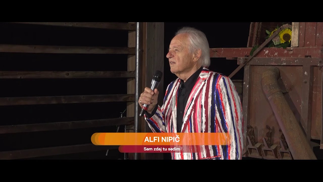 Alfi Nipič - Sam zdaj tu sedim