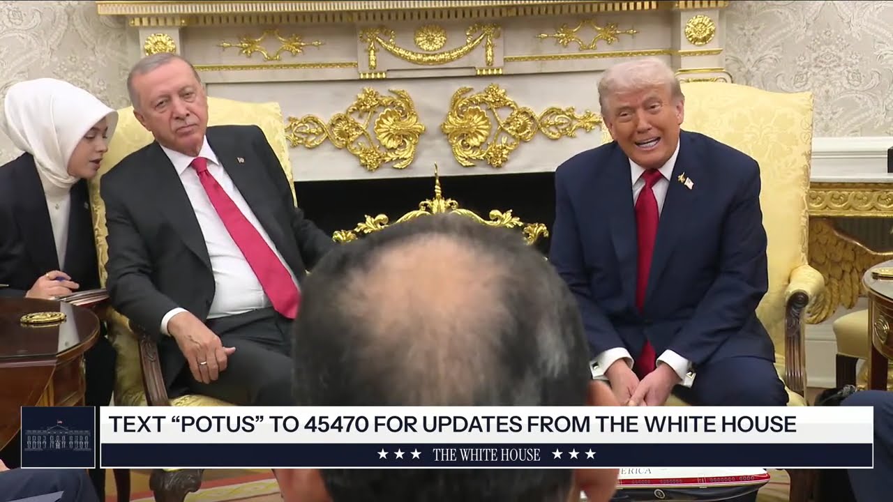 President Trump Participates in a Bilateral Meeting with the President of the Republic of Turkey