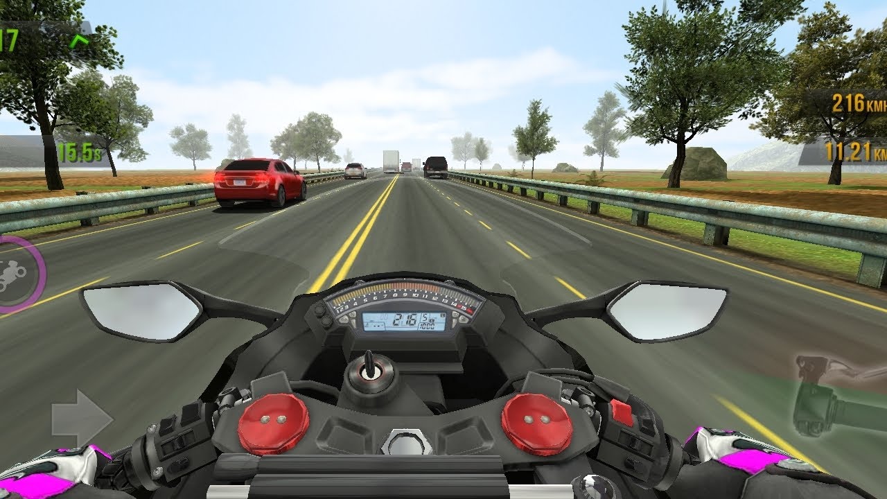 Traifficrider (full Green colour 🔥 zx10r bike 😱 top speed racing bike 🤑😱) full speed zx10r GAMEPALY!