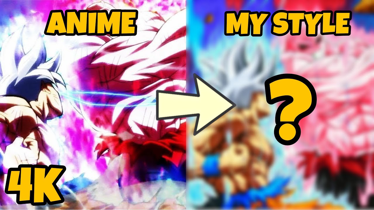Drawing Goku MUI vs Jiren in My Style | Commission #48 | 4K