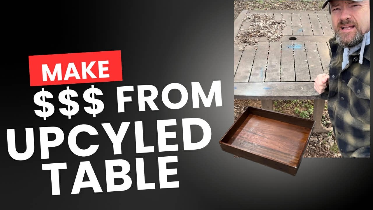 Unbelievable Trash to Treasure Upcycle/Transforming Curb Find!