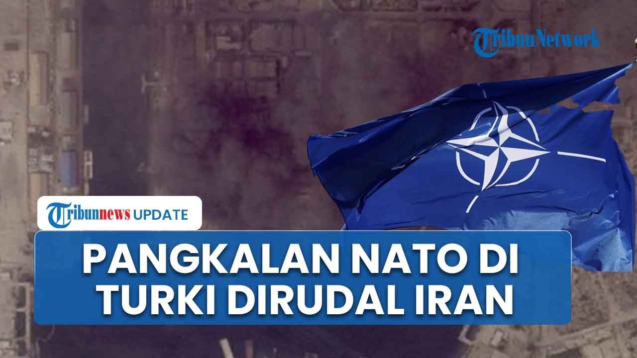 Pangkalan Nuklir NATO di Turki Digempur Rudal Canggih Iran: Sirine Meraung, Kilatan Api Terjun Deras