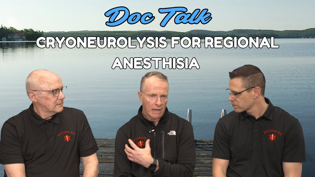 Mastering Cryoneurolysis: What is it and how is it used in Regional Anesthesia?
