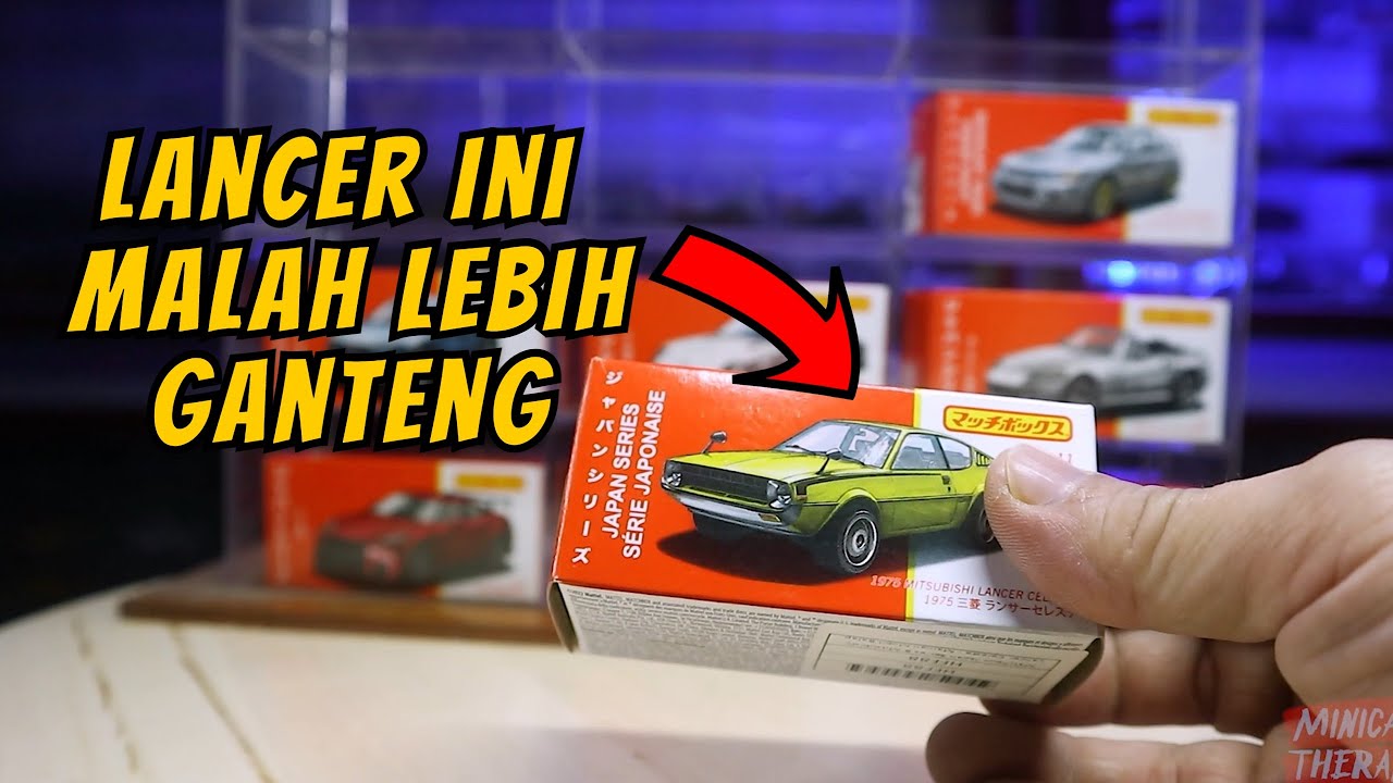 LANCER INI LEBIH GANTENG, DIECAST MATCHBOX JAPAN SERIES 1975 MITSUBISHI LANCER CELESTE