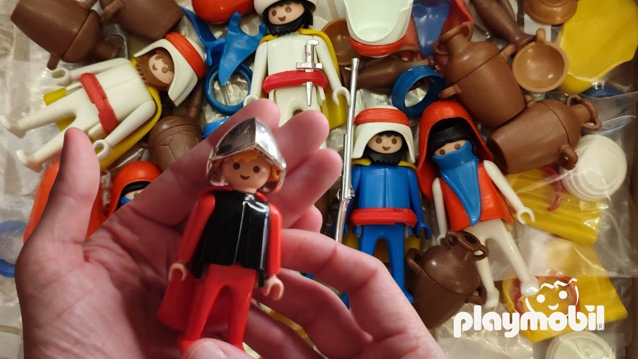 PLAYMOBIL años 80 / Beduinos y Caballeros Medievales FAMOBIL
