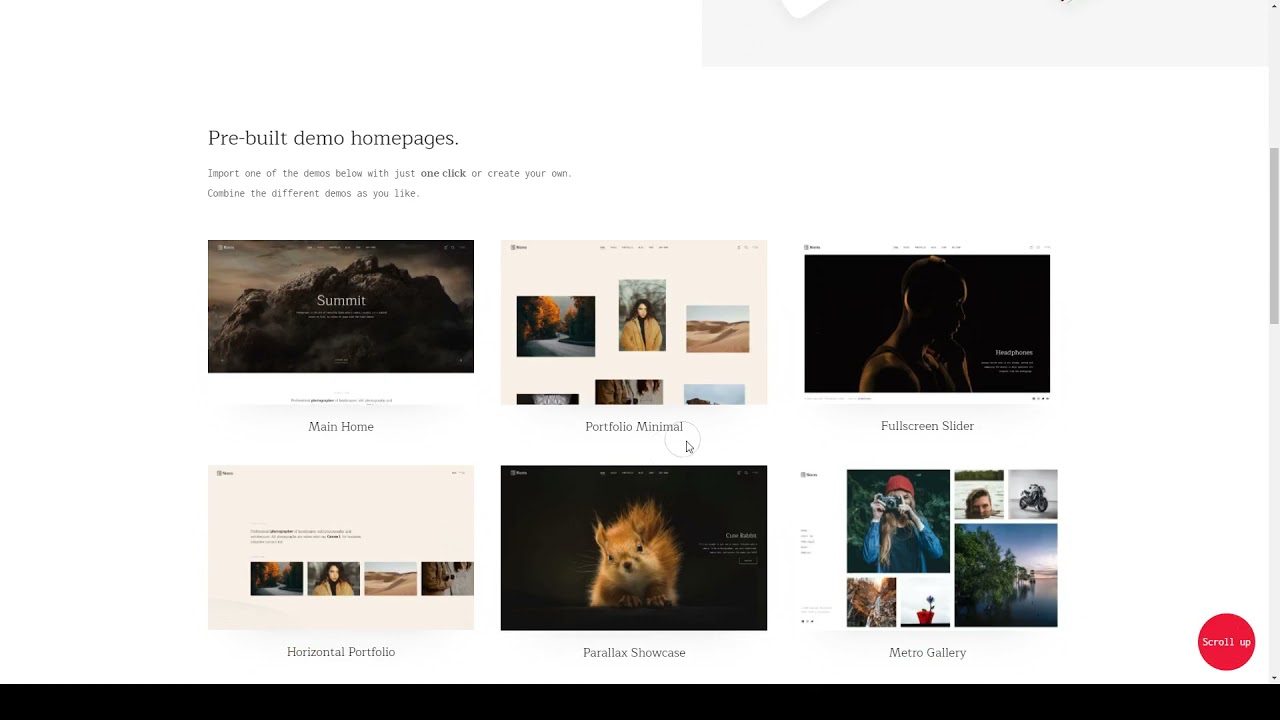 Norm - Photography Elementor WordPress Theme photo printing photo gallery Build Website