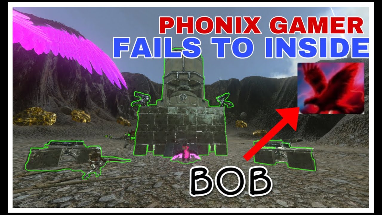 PHONIX GAMER FAILED TO INSIDE 🤣 | Ark Mobile PvP Fresh Start/ Wipe | #4