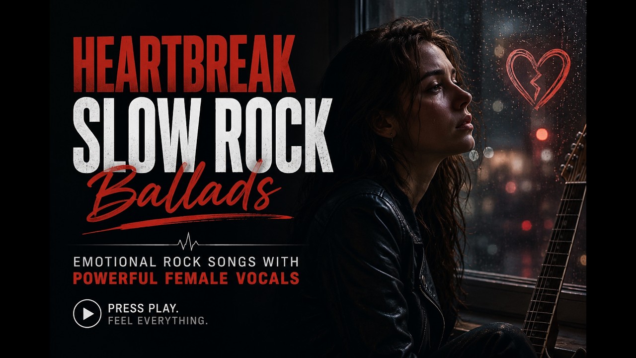 Unforgettable Slow Rock Ballads 2025 | Best Female Rock Vocals (Vol. 32) - By H90-ROCK, #slowrock