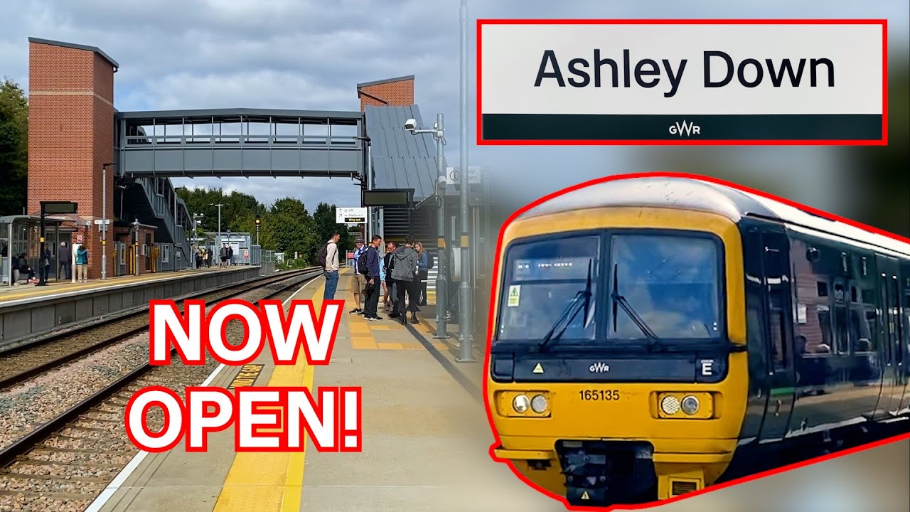 Ashley Down - Britain's NEWEST station on Opening Day - 28 September 2024