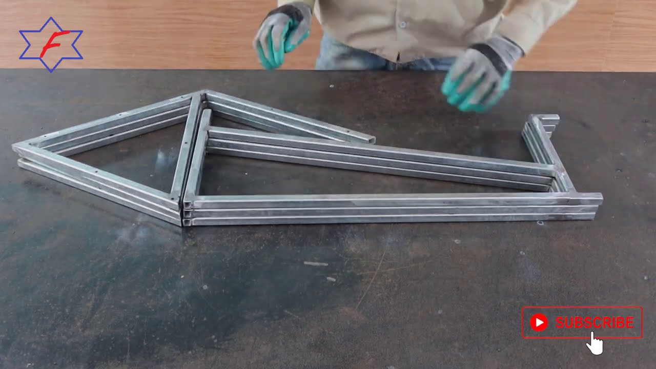 Make A Hexagonal Folding Table | Homemade Folding Coffee Table