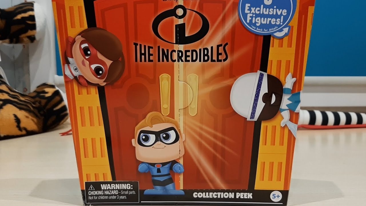 Disney Doorables The Incredibles Collection Peek Opening Figures Review