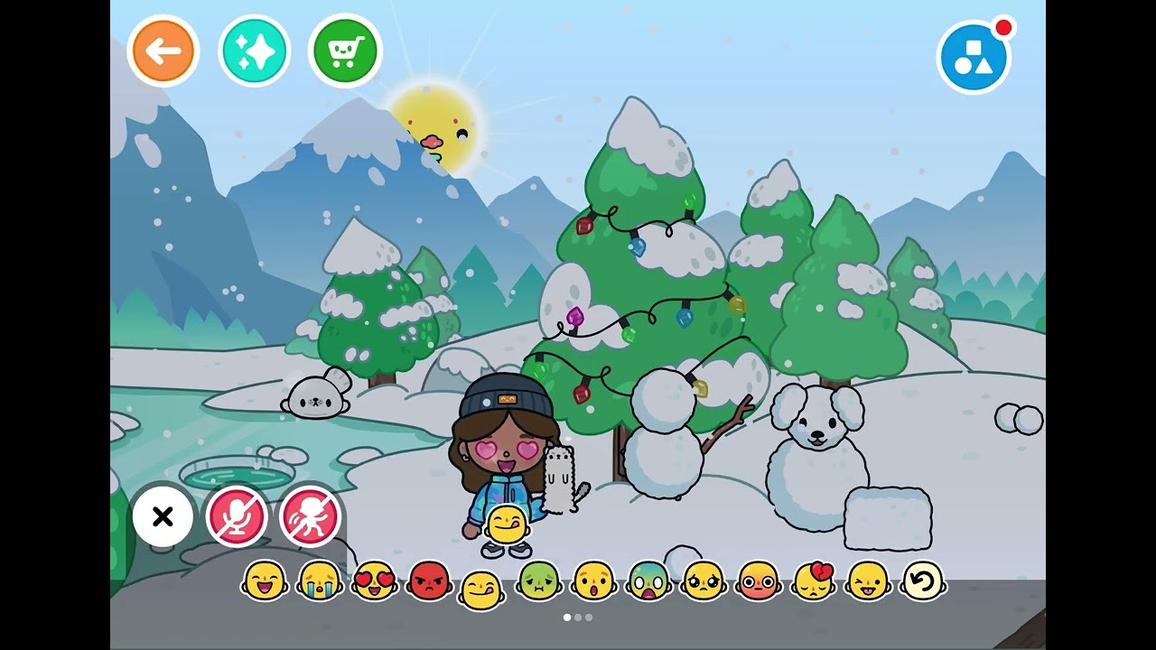 Travel in to the snow area!