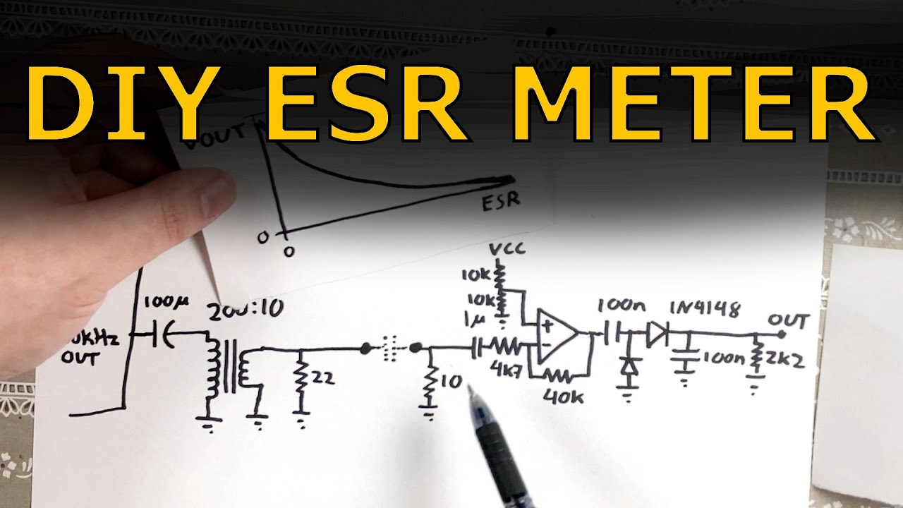 Как сделать простой измеритель/тестер ESR