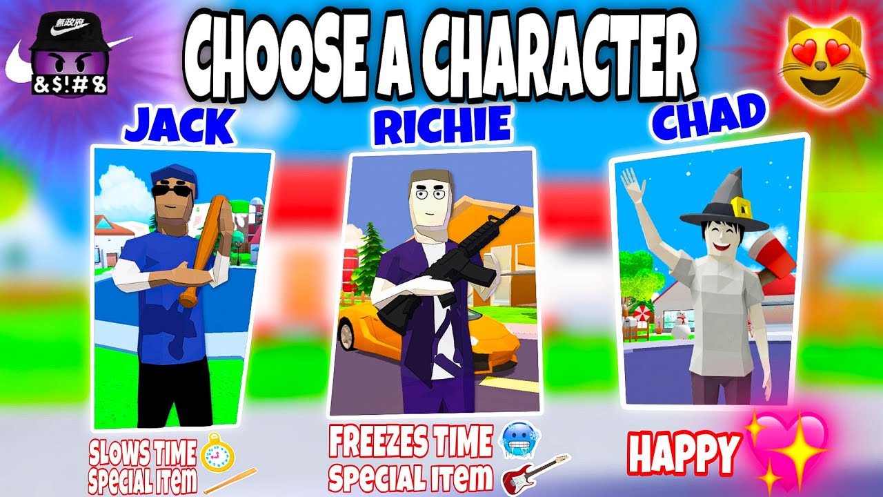 😍FINALLY! I Completed ALL Character Unlock Missions in Dude Theft Wars 🔥