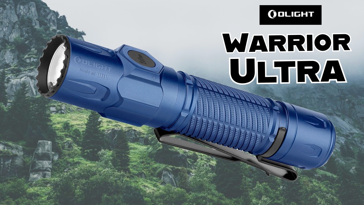 Definitely one of Olight’s Best: Olight Warrior Ultra - Navy Blue