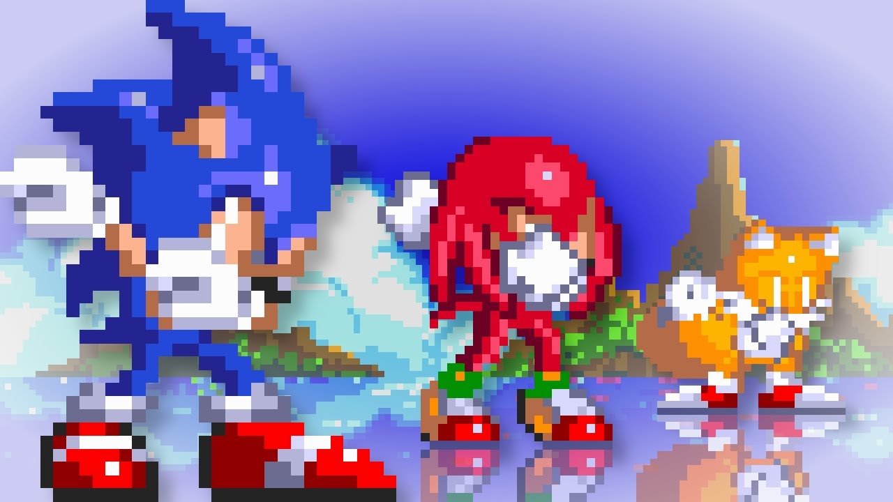 Sonic 3, but everyone dabs