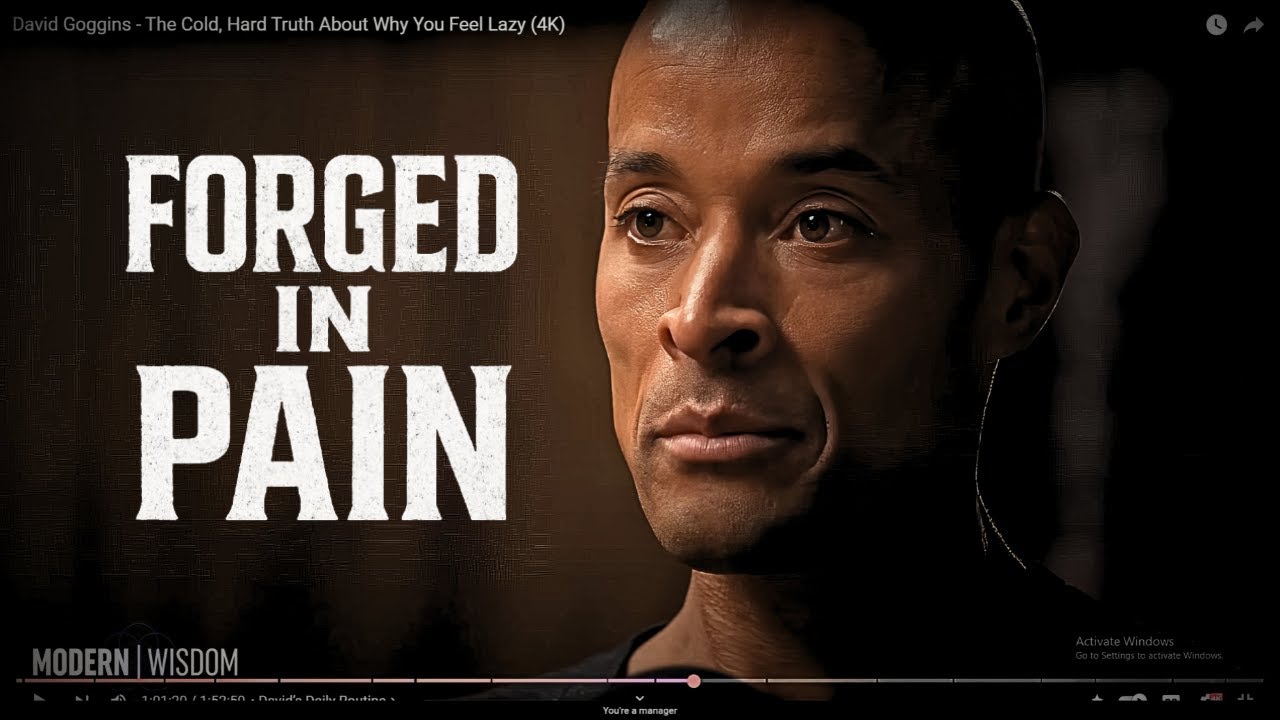 Forged in Pain: The Making of an Unbreakable Mind - David Goggins Motivational Speech