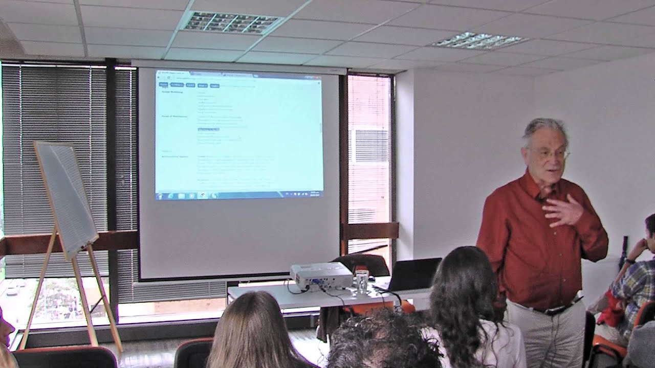 Charla de Joan Martínez Alier sobre conflictos socioambientales