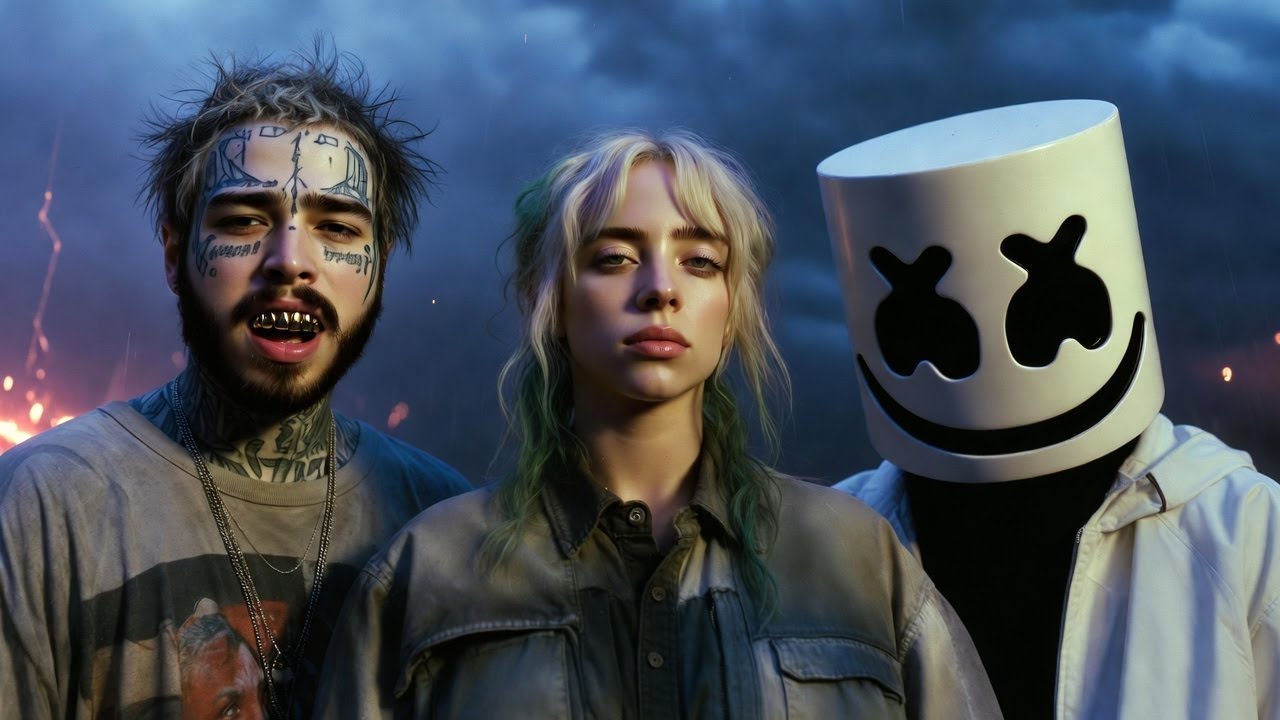 Marshmello, Post Malone, Billie Eilish, Bieber, Taylor Swift  – Heartbreak Songs for Sleep & Calm