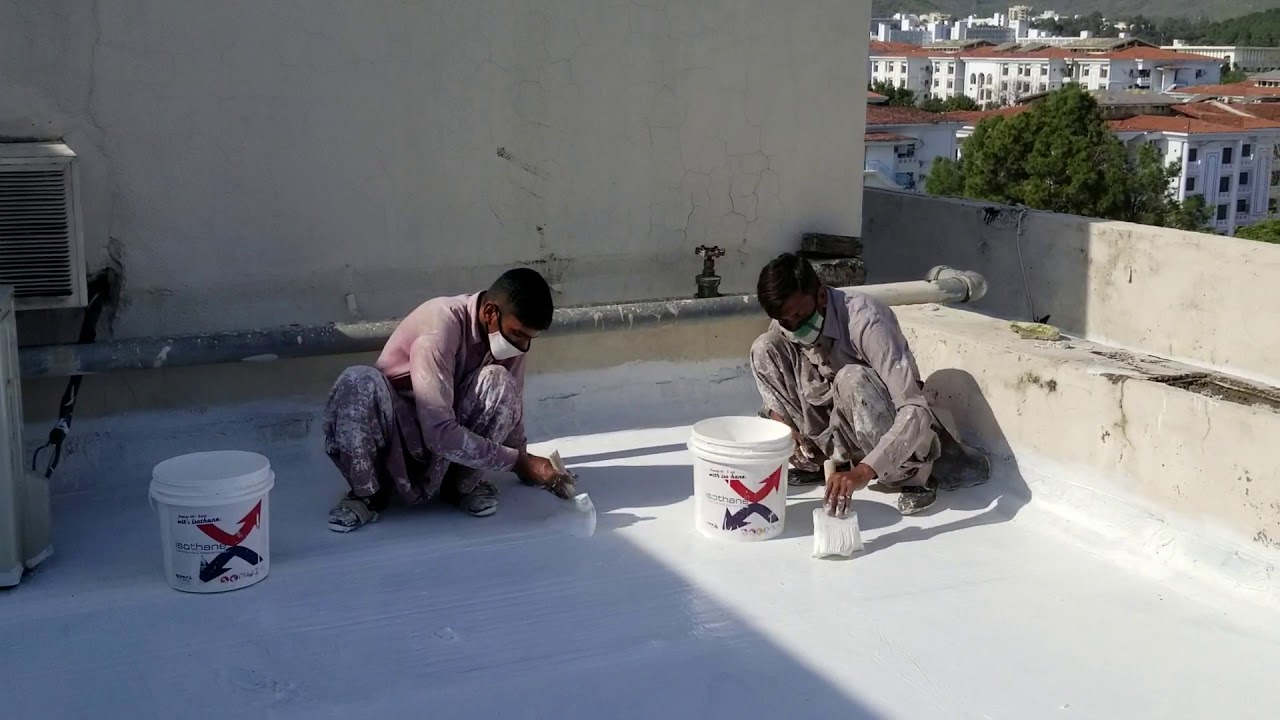 Pakistan's first & only solar heat proof coating isothane made by Samz Chemical Industries