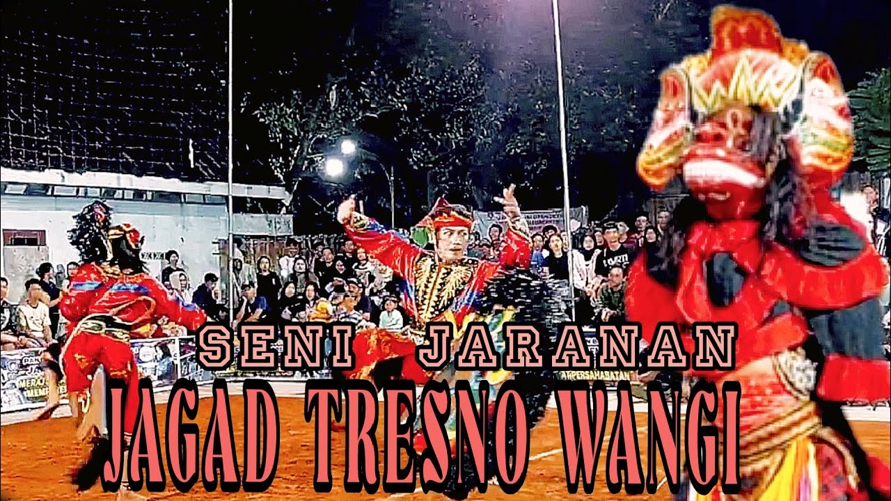 TARI RAMPAK BARONG KEPRUK SENI JARANAN JAGAD TRESNO WANGI LIVE LAP DELIK BANYUWANGI