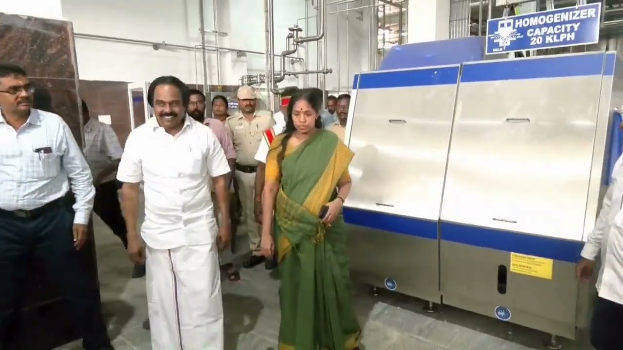 Hon'ble Milk and Dairy Development Minister l Aavin l Salem