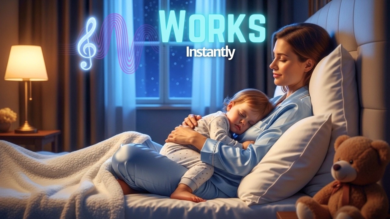 Deep Sleep Baby Music 🌙 Soft Lullaby for Peaceful Night Sleep