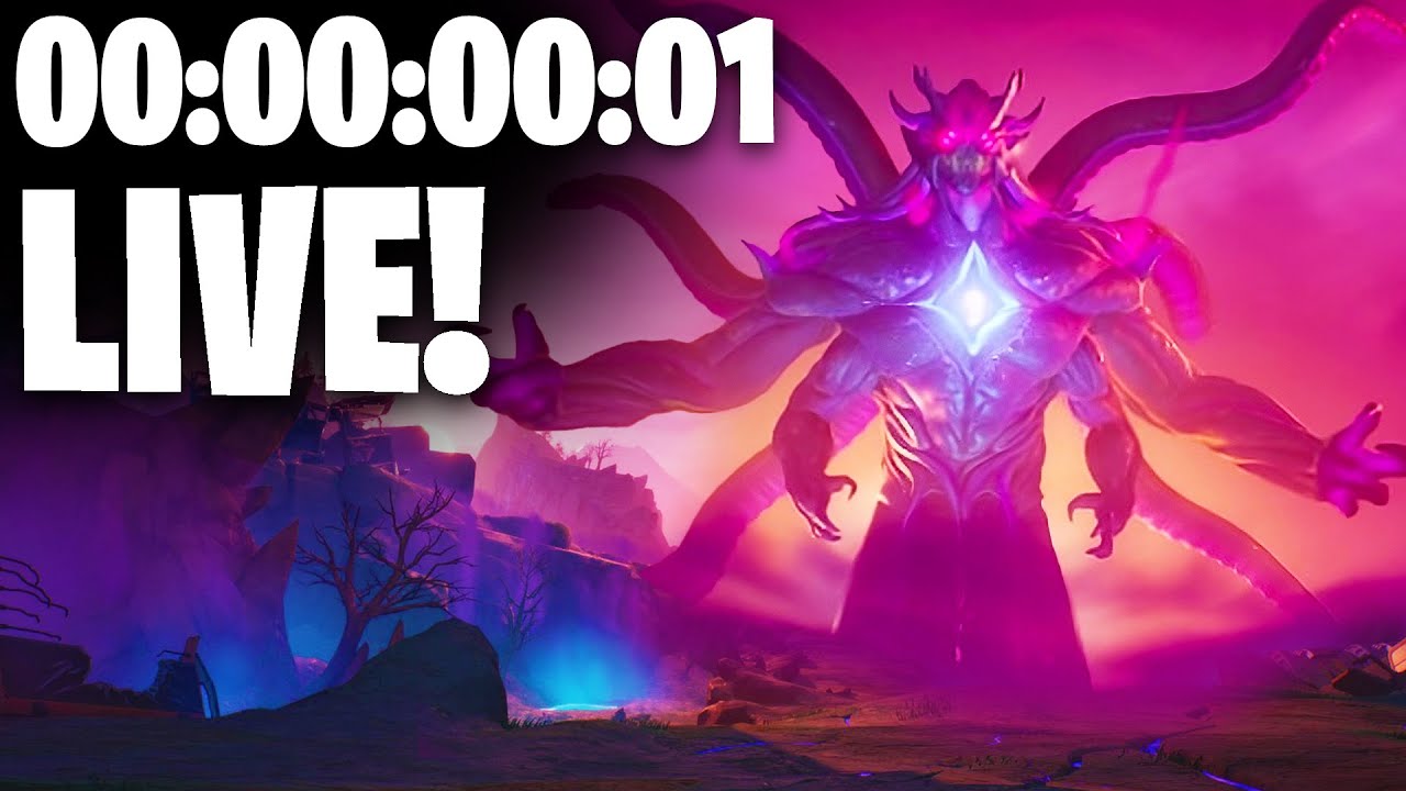 Fortnite Chapter 6 Finale LIVE EVENT! - Zero Hour