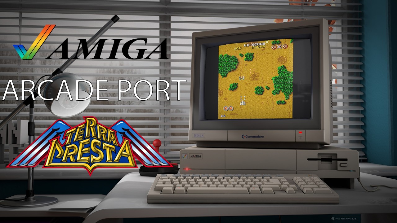 Terra Cresta Arcade Port στην Amiga