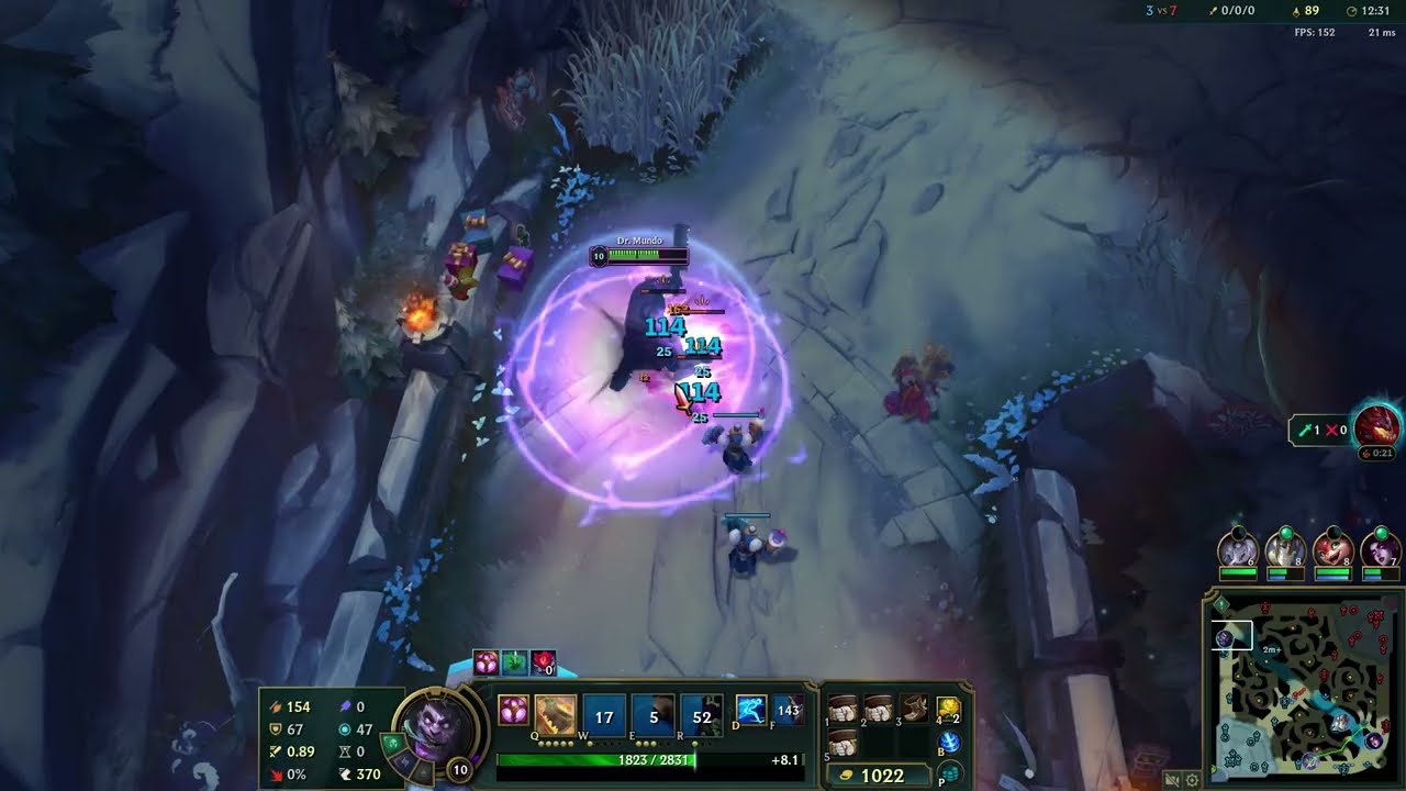PUSH PUSH PUSH V.1 (Get off my dihh teemo) | League of Legends