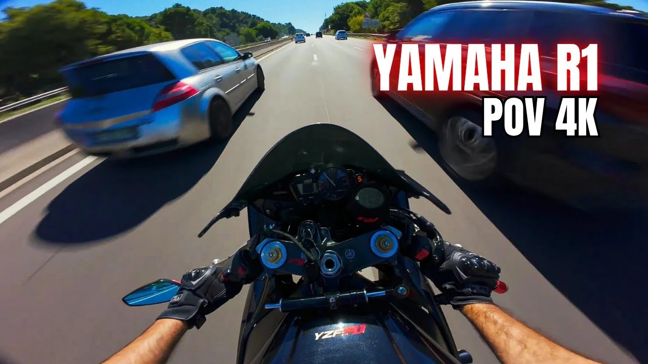 YAMAHA R1 2003 | POV RIDE 4K
