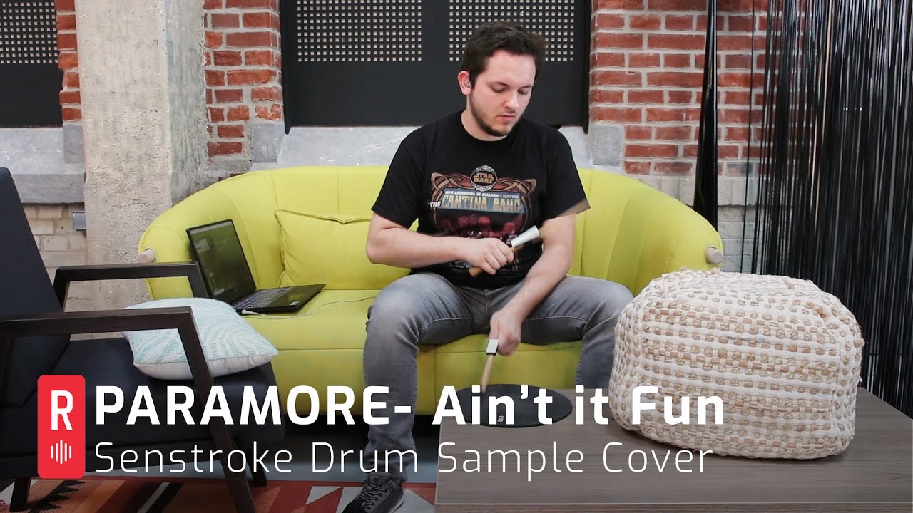 Paramore - Ain't it Fun - Sample Drum Cover with Senstroke sensors