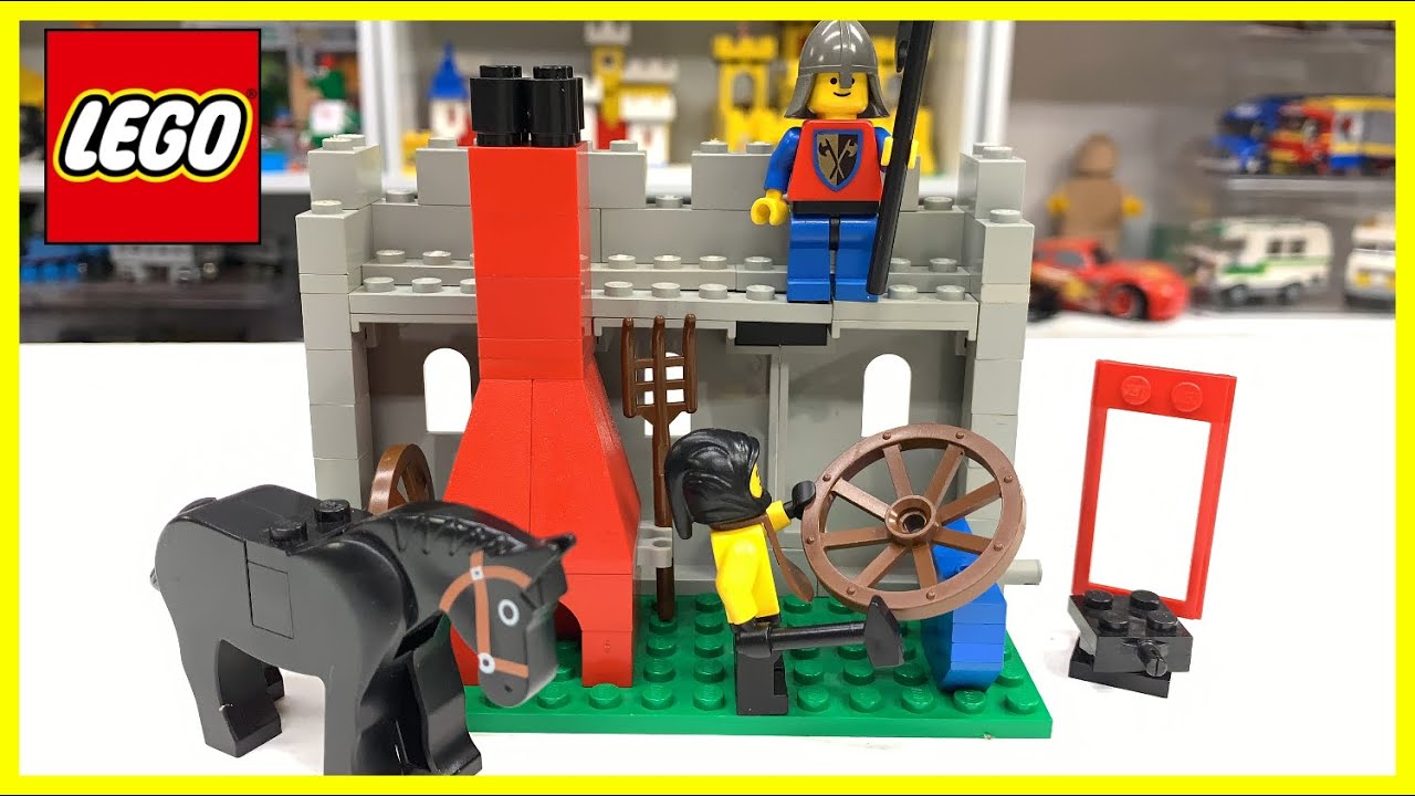 LEGO Castle 6040 Blacksmith Shop from 1984! Vintage Classic