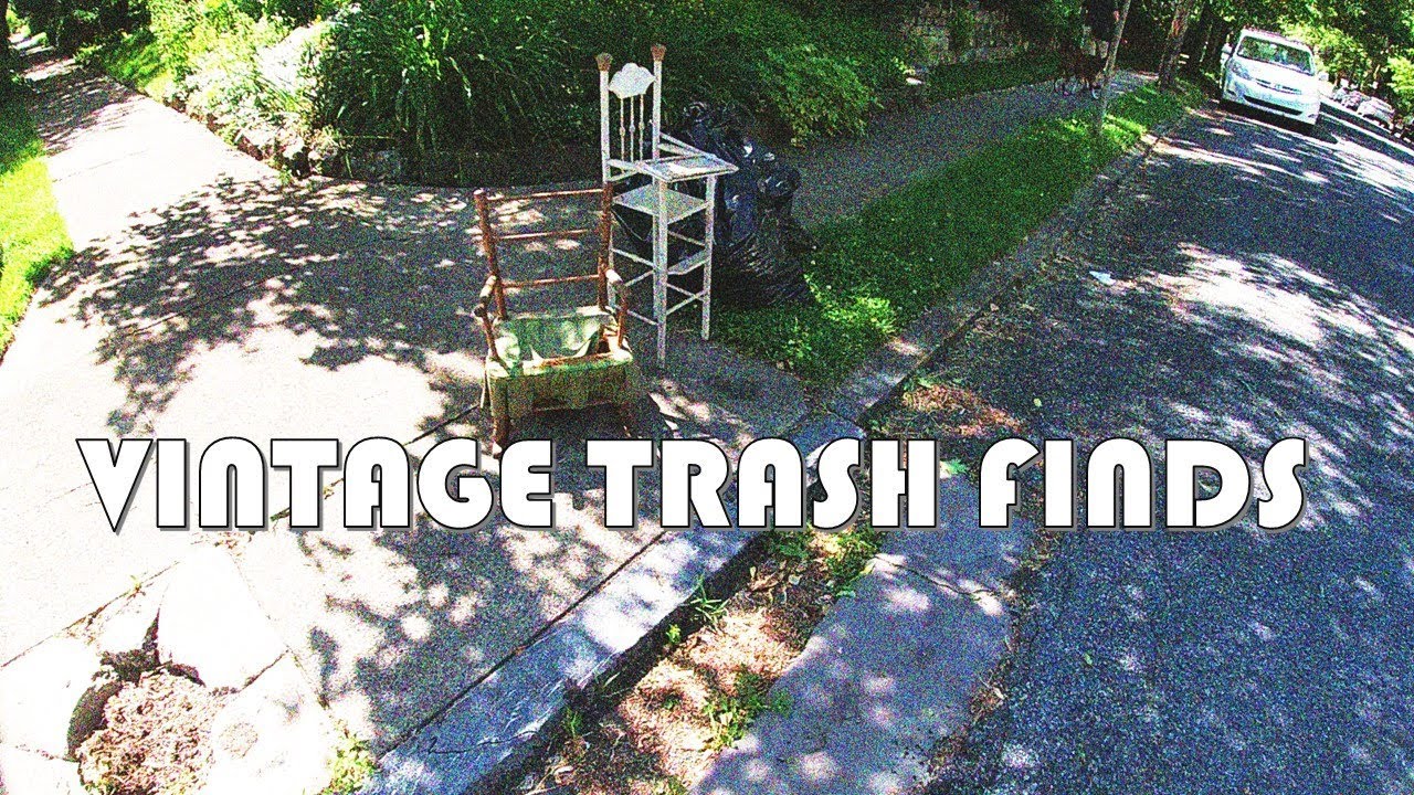 Finding Vintage Goodness in the Trash! Garbage Picking Ep. 10