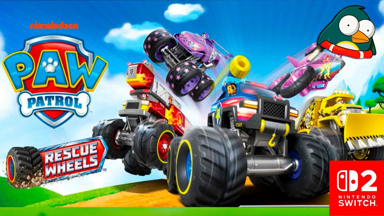 PAW Patrol Rescue Wheels Meisterschaft auf Deutsch: Fellfreunde Rennen 1 - Nintendo Switch 2 Spiel
