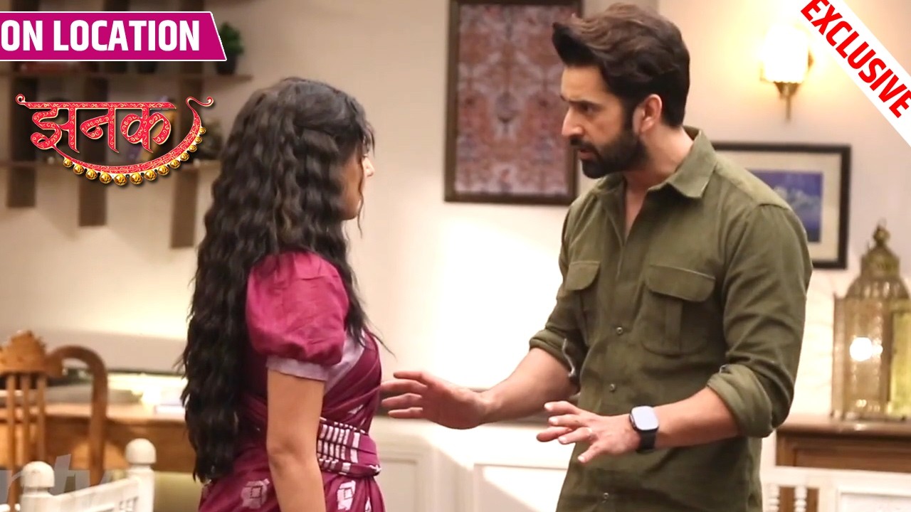 Jhanak | Jhanak Ne Liya Gaon Wapas Jaane Ka Faisla, Rishi Ko Aaya Gussa | On Location