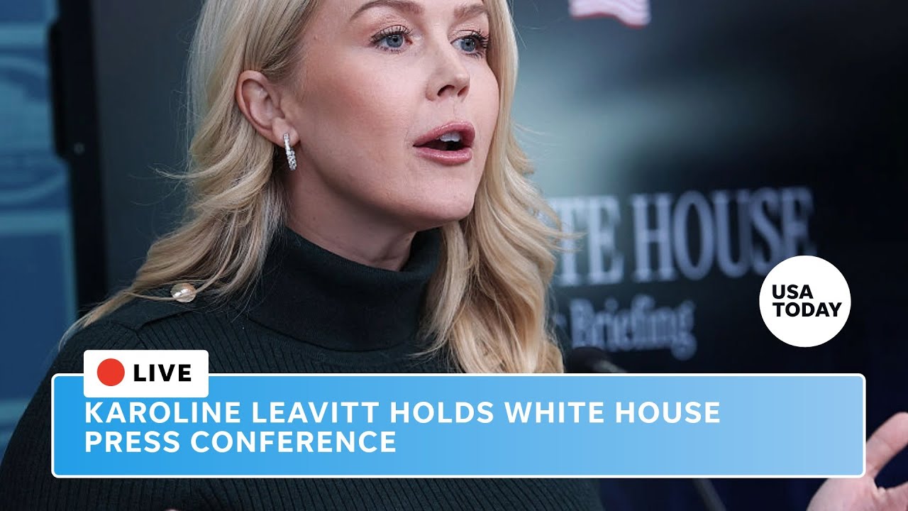 Live: White House press briefing after Donald Trump threatens to 'obliterate' Iran energy sources
