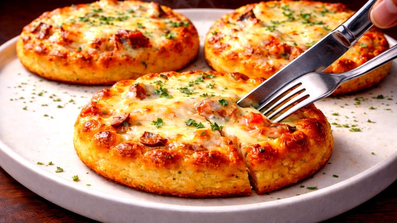 Do you have potatoes? Make this easy mini potato pizza dinner in 15 minutes!