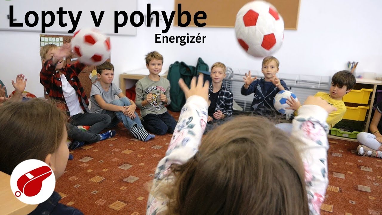 Energizér Lopty v pohybe