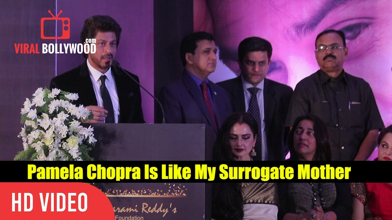 Pamela Chopra Is Like My Surrogate Mother | Shahrukh Khan | 4th Yash Chopra National Memorial Award