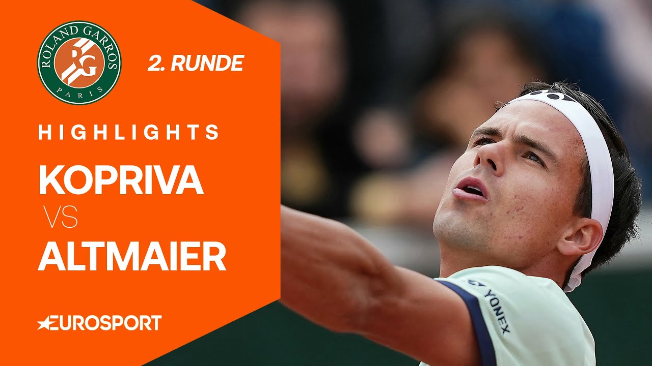 Vit Kopriva - Daniel Altmaier | Highlights | 2. Runde | French Open 2025