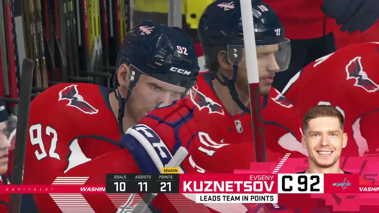 NHL 21 BAP Goalie Season 1, Ducks vs Capitals