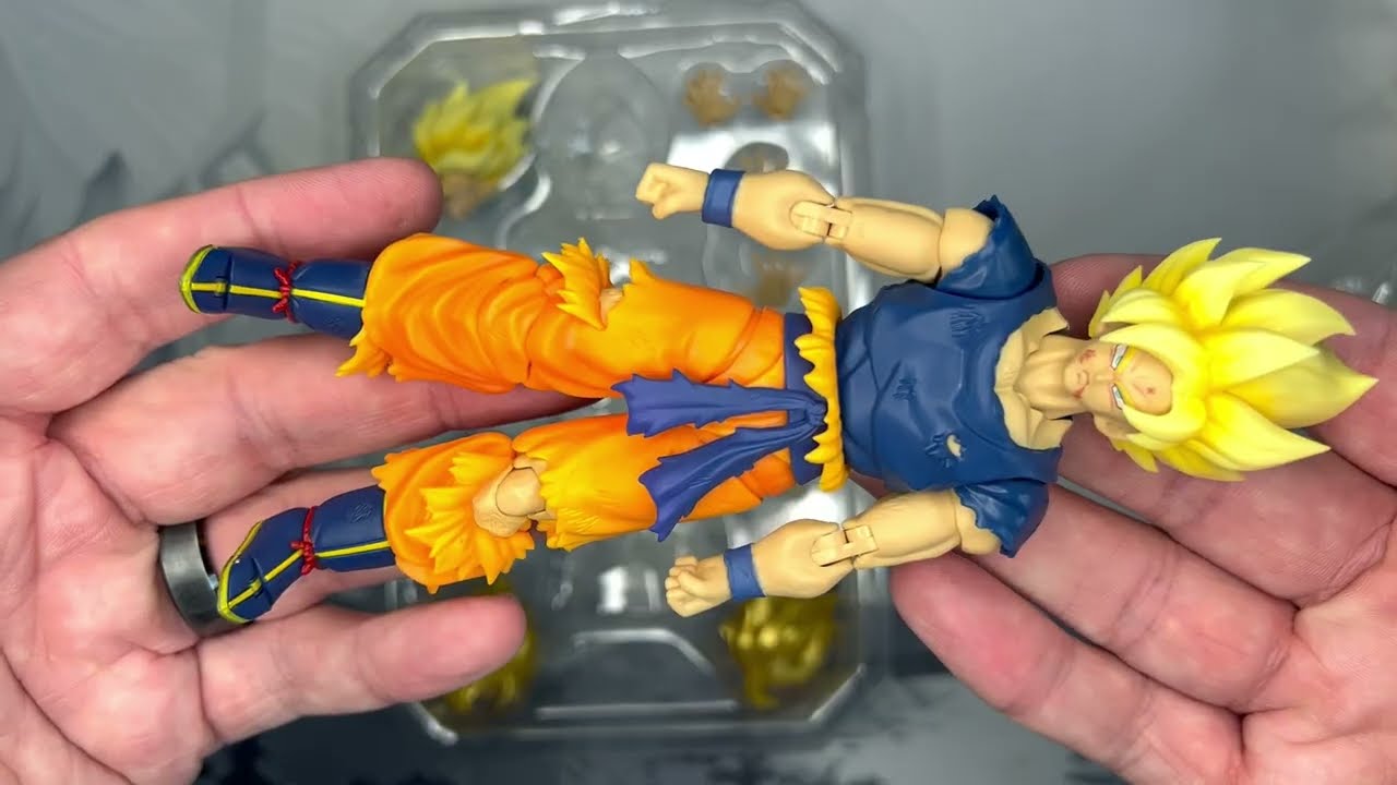Demoniacal Fit Fury Awakening I SH Figuarts Goku SSJ w/ TK  Customs Ultra Instinct Head - DBZ - DF