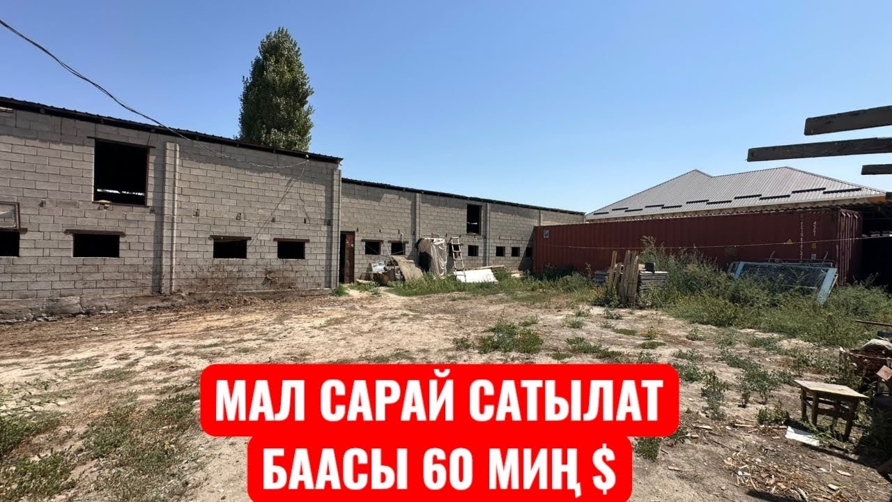 МАЛ САРАЙ САТЫЛАТ СОКУЛУК 2025