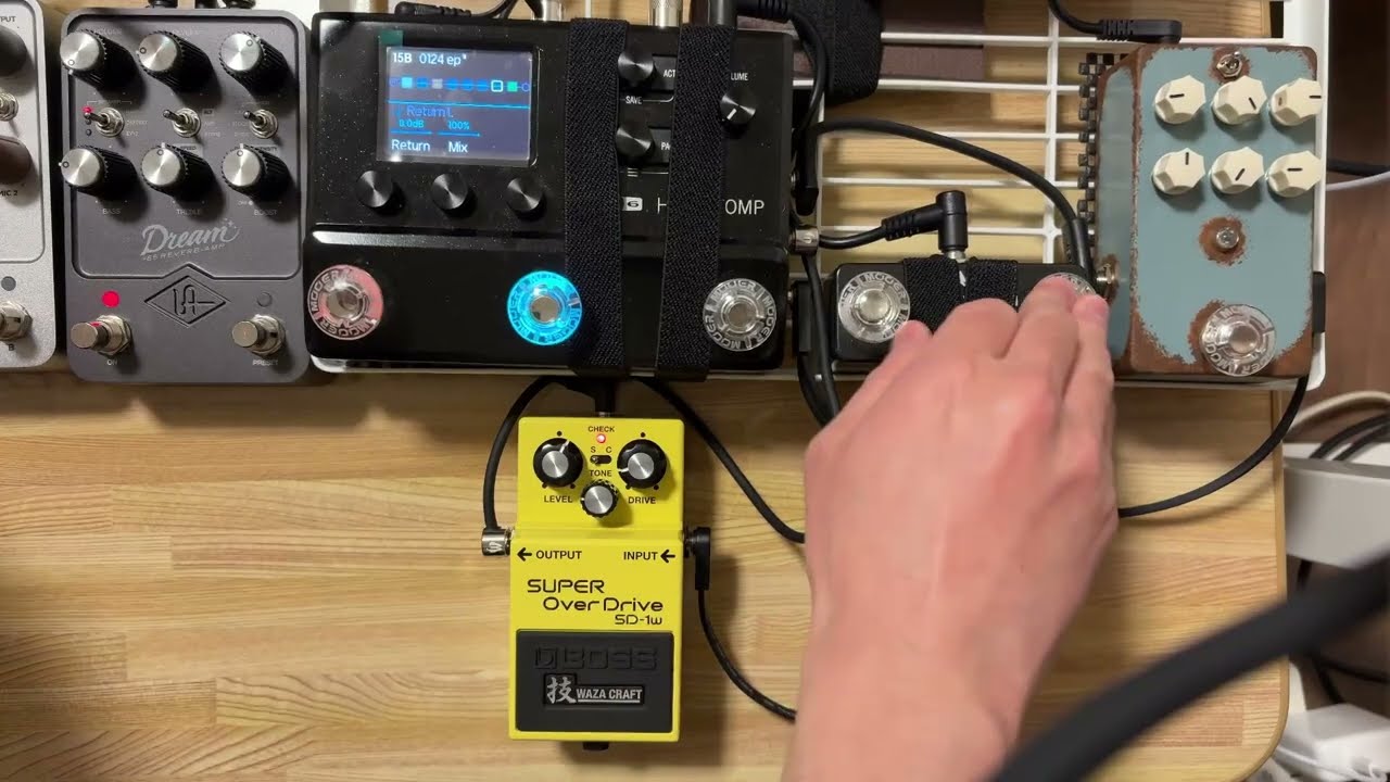 SD-1W vs HX STOMP（Stupor OD） – Which Do You Prefer?