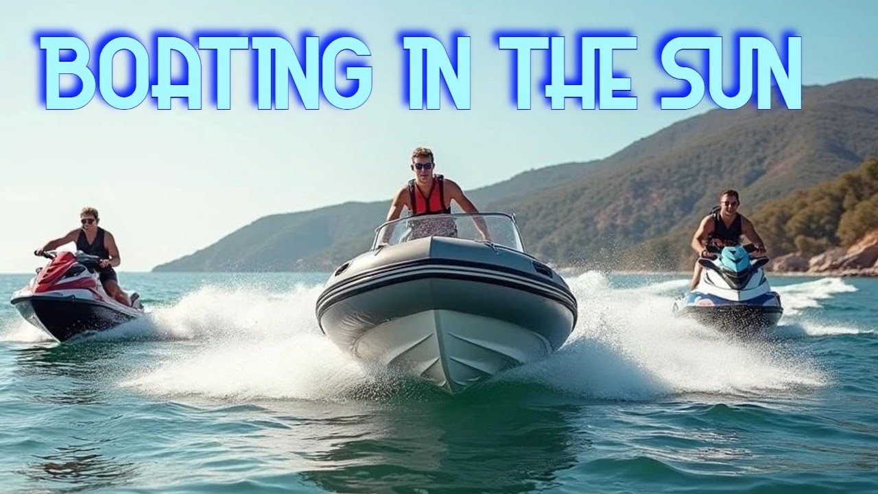 Our Boats And Jetskis Having Fun in The Sun! - A Montage of Boating - Spanish/Greek/English Boats!