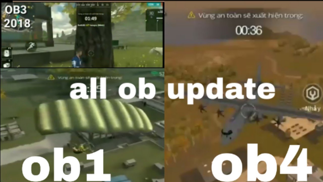 #ob1 #freefire2017 Free fire ob1 - ob7 all gameplay ob1 update free fire
