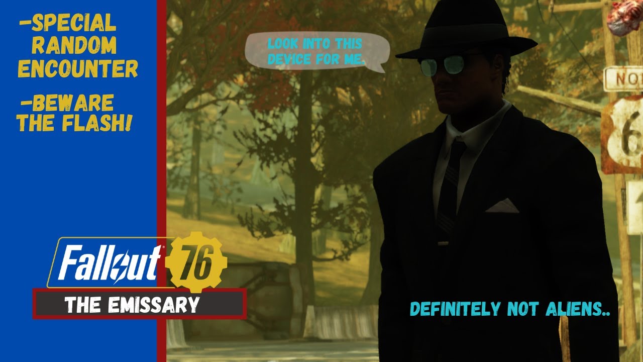 Fallout 76 The Emissary Random Encounter and Guide!