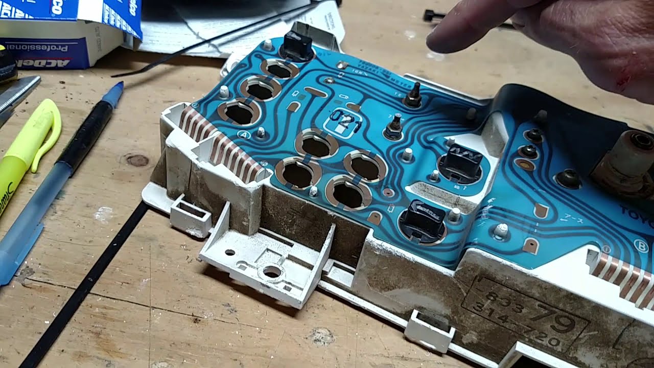 86 Toyota Pickup temp gauge fix PART 2