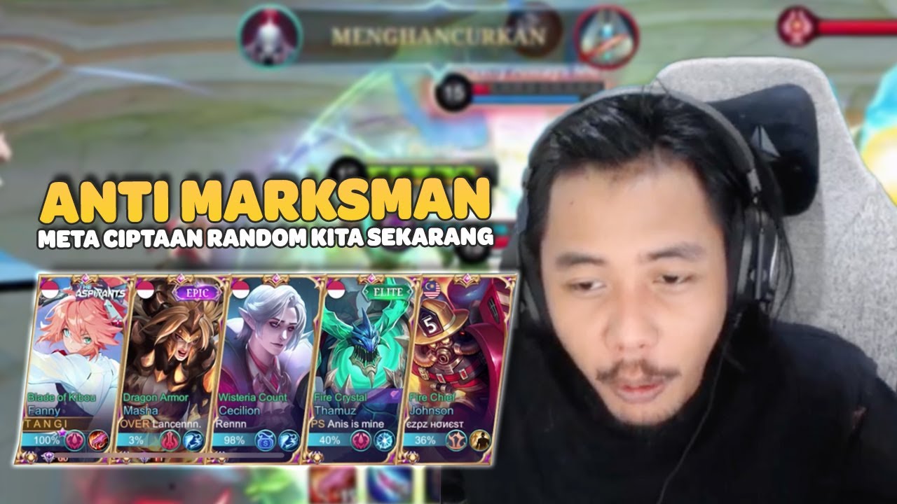 Ciptaan Random Kita Sekarang Nih! ANTI MM MM CLUB - Mobile Legends